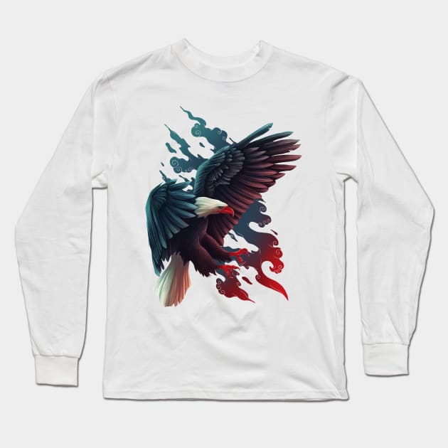 Iron Eagle Long Sleeve T-Shirt by opawapo